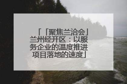 「聚焦兰洽会」兰州经开区：以服务企业的温度推进项目落地的速度