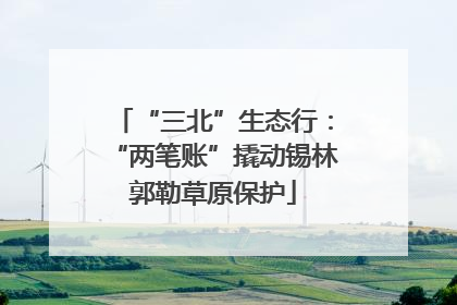 “三北”生态行：“两笔账”撬动锡林郭勒草原保护