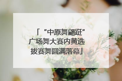 “中原舞翩跹”广场舞大赛内黄选拔赛舞圆满落幕
