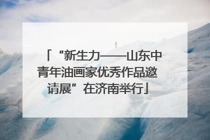 “新生力——山东中青年油画家优秀作品邀请展”在济南举行