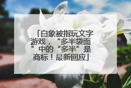 白象被指玩文字游戏，“多半袋面”中的“多半”是商标！最新回应