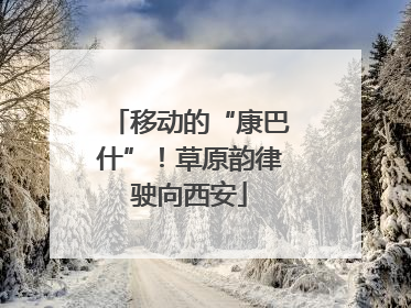 移动的“康巴什”！草原韵律驶向西安