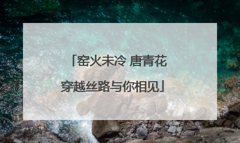 窑火未冷 唐青花穿越丝路与你相见