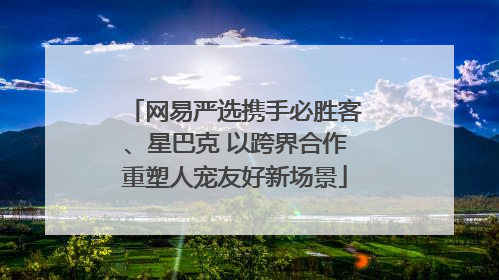 网易严选携手必胜客、星巴克 以跨界合作重塑人宠友好新场景
