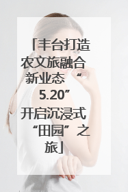 丰台打造农文旅融合新业态 “5.20”开启沉浸式“田园”之旅