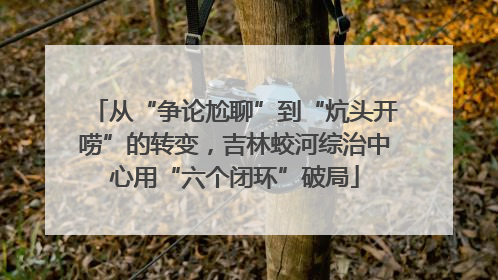 从“争论尬聊”到“炕头开唠”的转变，吉林蛟河综治中心用“六个闭环”破局