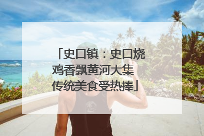 史口镇：史口烧鸡香飘黄河大集 传统美食受热捧
