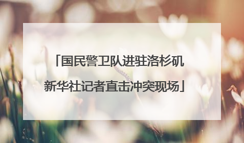 国民警卫队进驻洛杉矶 新华社记者直击冲突现场
