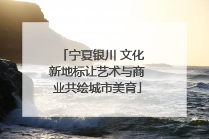 宁夏银川 文化新地标让艺术与商业共绘城市美育