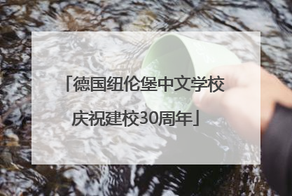 德国纽伦堡中文学校庆祝建校30周年