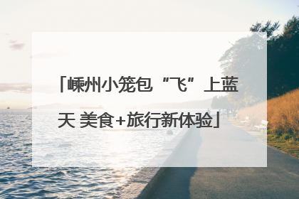 嵊州小笼包“飞”上蓝天 美食+旅行新体验
