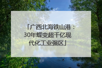 广西北海铁山港：30年蝶变超千亿现代化工业强区