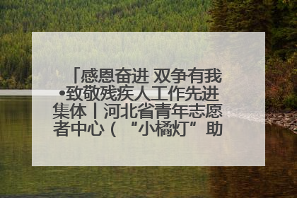 感恩奋进 双争有我•致敬残疾人工作先进集体丨河北省青年志愿者中心（“小橘灯”助残接力计划实施团队）：用温暖陪伴，守护特殊孩子成长