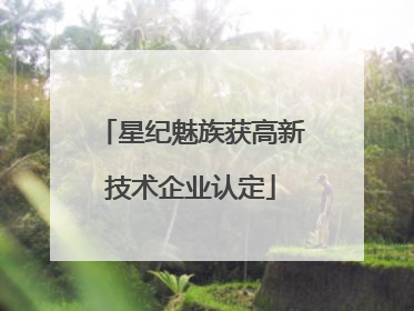星纪魅族获高新技术企业认定