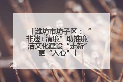 潍坊市坊子区：“非遗+清廉”助推廉洁文化建设“走新”更“入心”