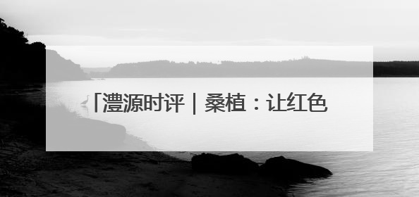 澧源时评｜桑植：让红色旅游开出“研学”之光