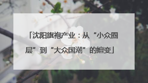沈阳旗袍产业：从“小众圈层”到“大众国潮”的嬗变