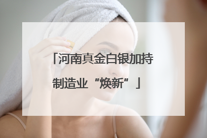 河南真金白银加持制造业“焕新”