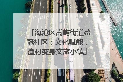 海沧区嵩屿街道鳌冠社区：文化赋能，渔村变身文旅小镇