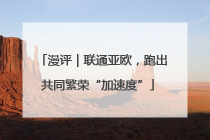 漫评｜联通亚欧，跑出共同繁荣“加速度”