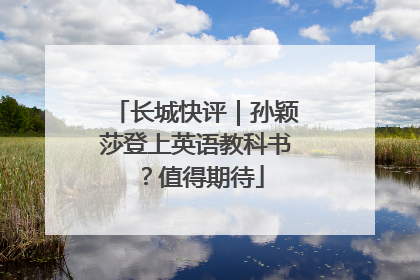 长城快评｜孙颖莎登上英语教科书？值得期待