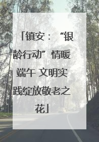 镇安：“银龄行动”情暖端午 文明实践绽放敬老之花