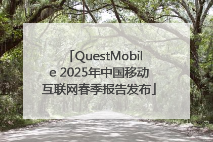 QuestMobile 2025年中国移动互联网春季报告发布